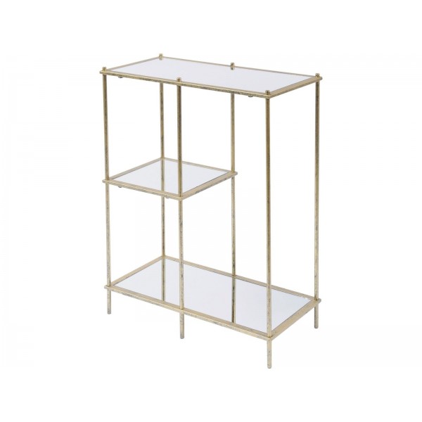 Mylas Shelving Unit with Mirrored Panels